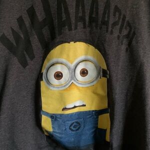 One of a kind cute minions long sleeve T-shirt warm cozy
